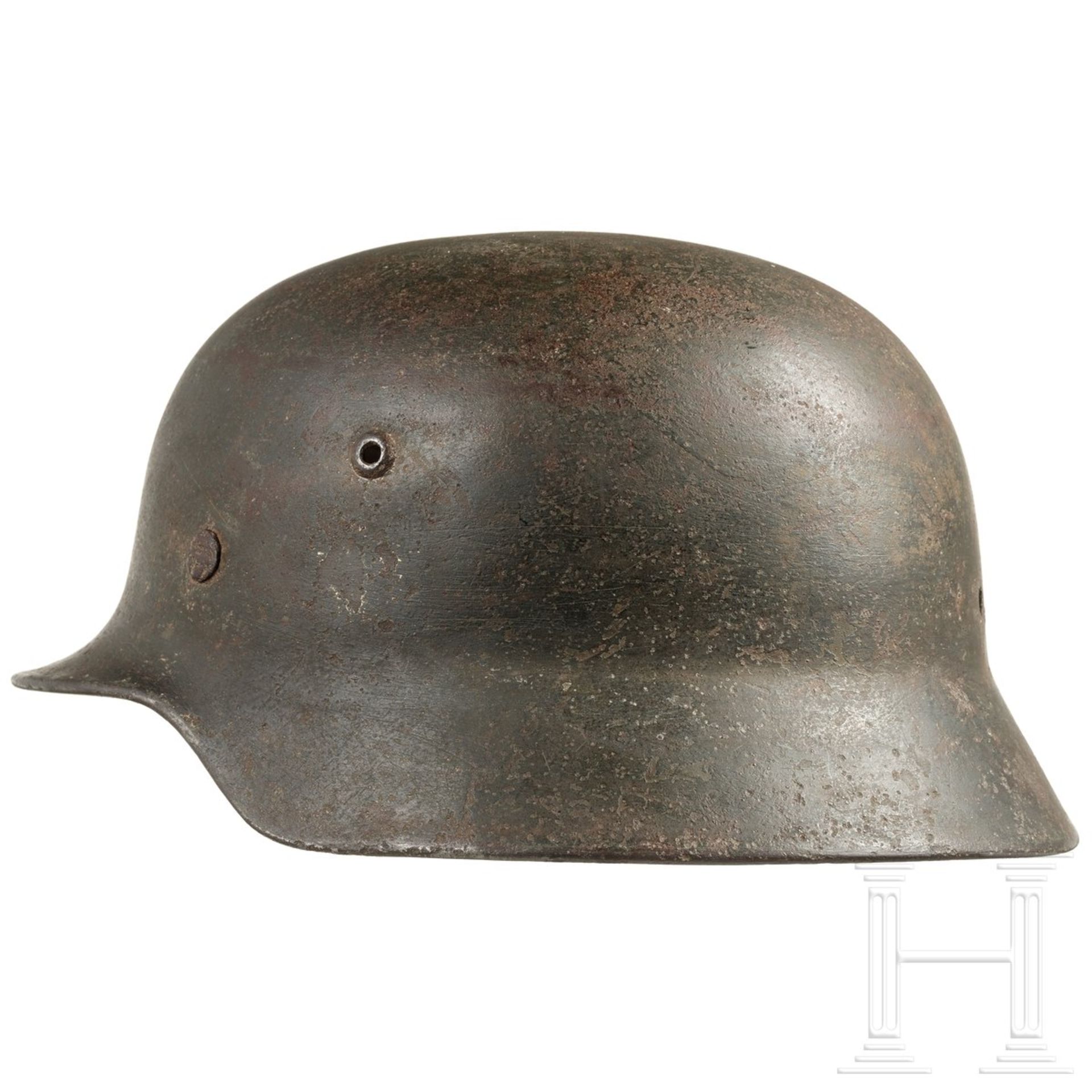 Stahlhelm M 35 der Polizei, deutsch, 1935 - 1945 - Image 3 of 6