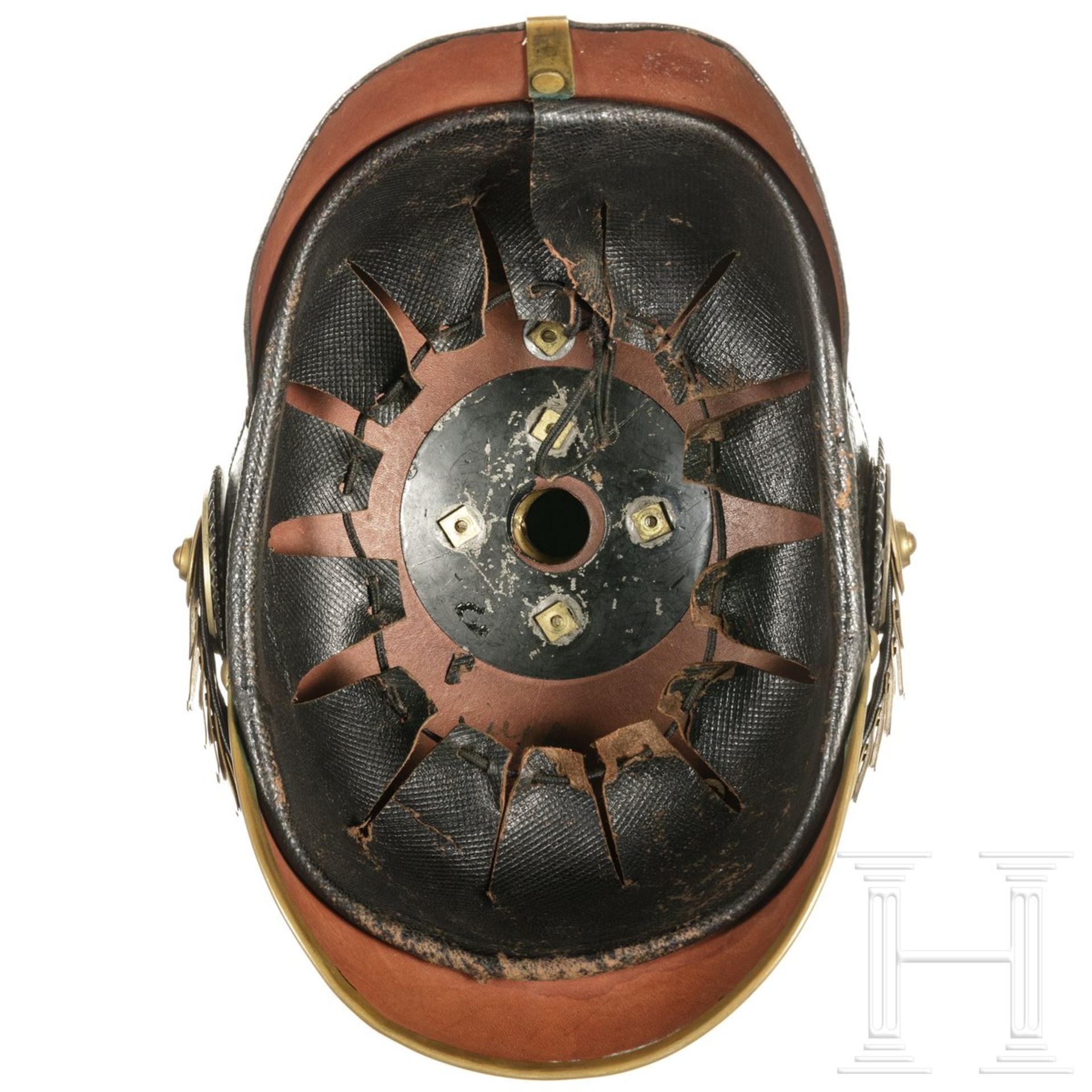 Helm für Beamte des preußischen Zolls, um 1890 - Bild 4 aus 4