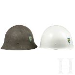 Zwei Helme, Schweden, 1960er - 1990er Jahre