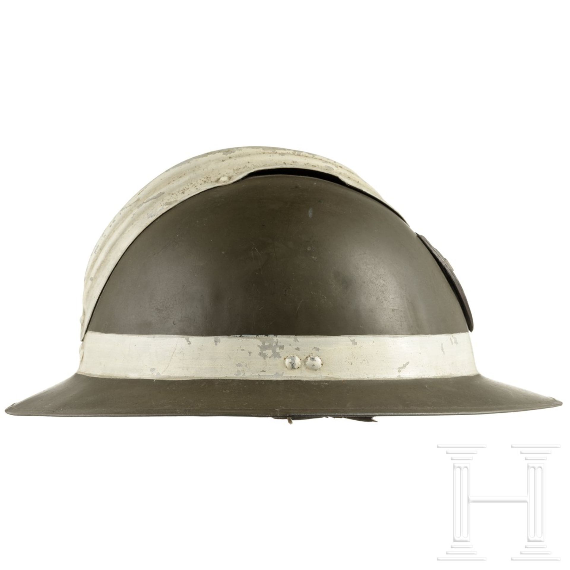 Stahlhelm M 31 des Roten Kreuzes, Belgien, 1930er - 1940er Jahre - Image 2 of 4