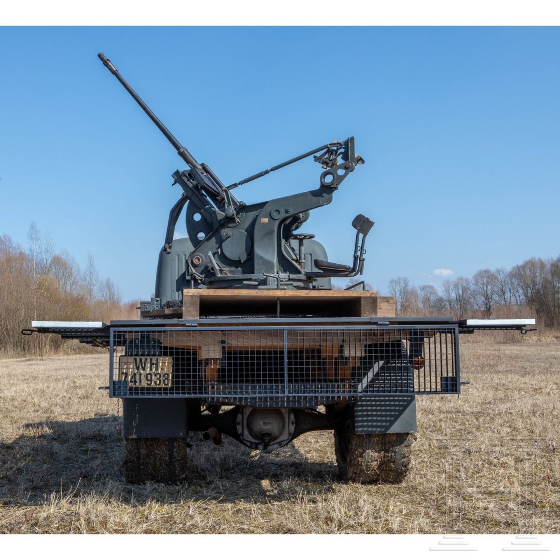 Selbstfahrlafette auf Basis des Mercedes-Benz L 3000 S mit 2 cm Flak 30, Baujahr 1939 - Image 12 of 59