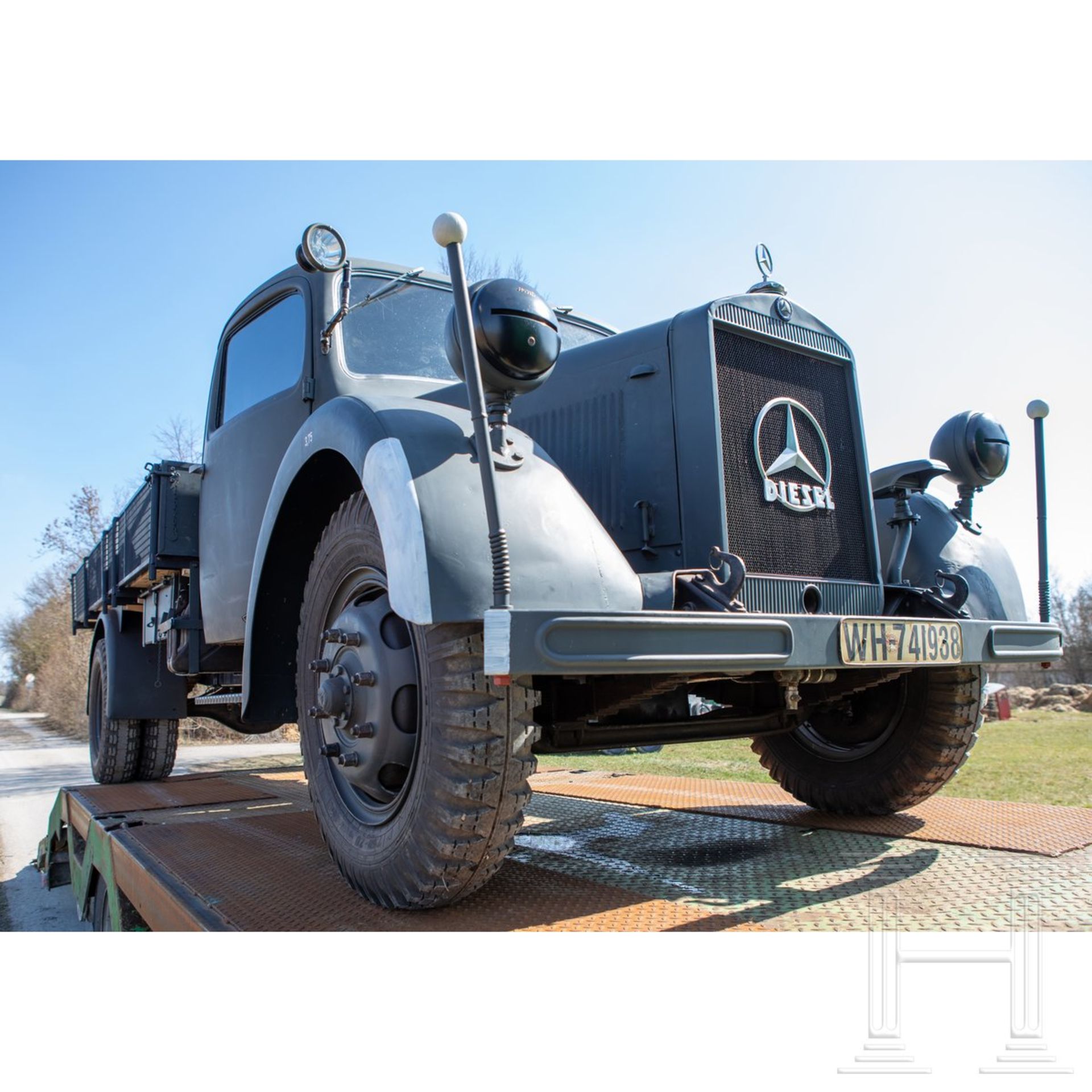 Selbstfahrlafette auf Basis des Mercedes-Benz L 3000 S mit 2 cm Flak 30, Baujahr 1939 - Image 4 of 59