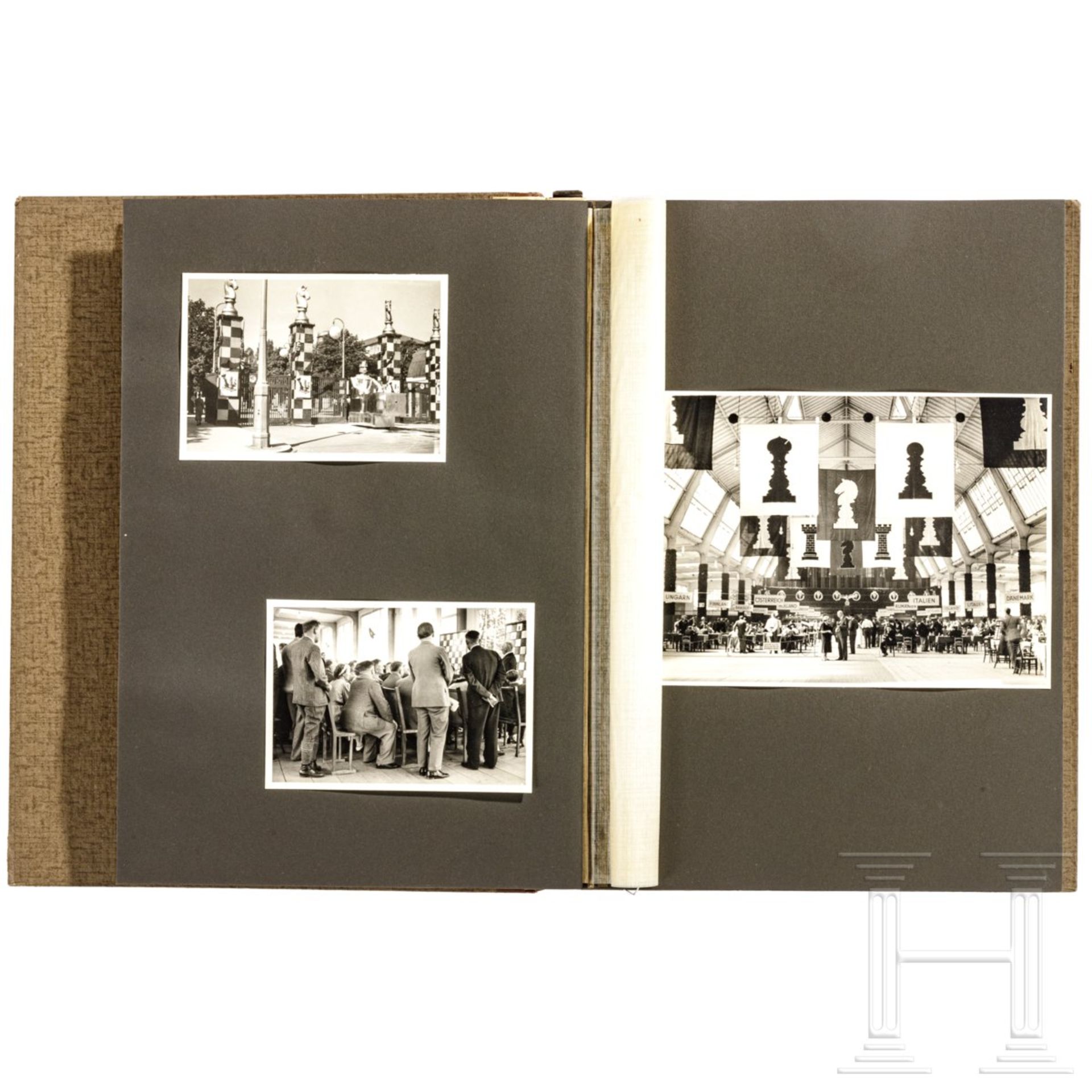 Fotoalbum zur Schach-Olympia 1936 in München