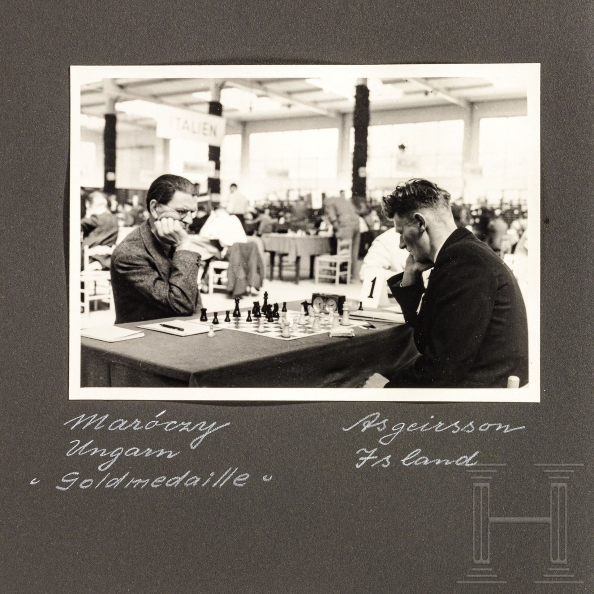 Fotoalbum zur Schach-Olympia 1936 in München - Bild 5 aus 6