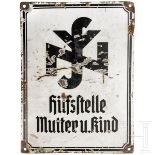 Haustafel "NSV - Hilfsstelle Mutter und Kind"