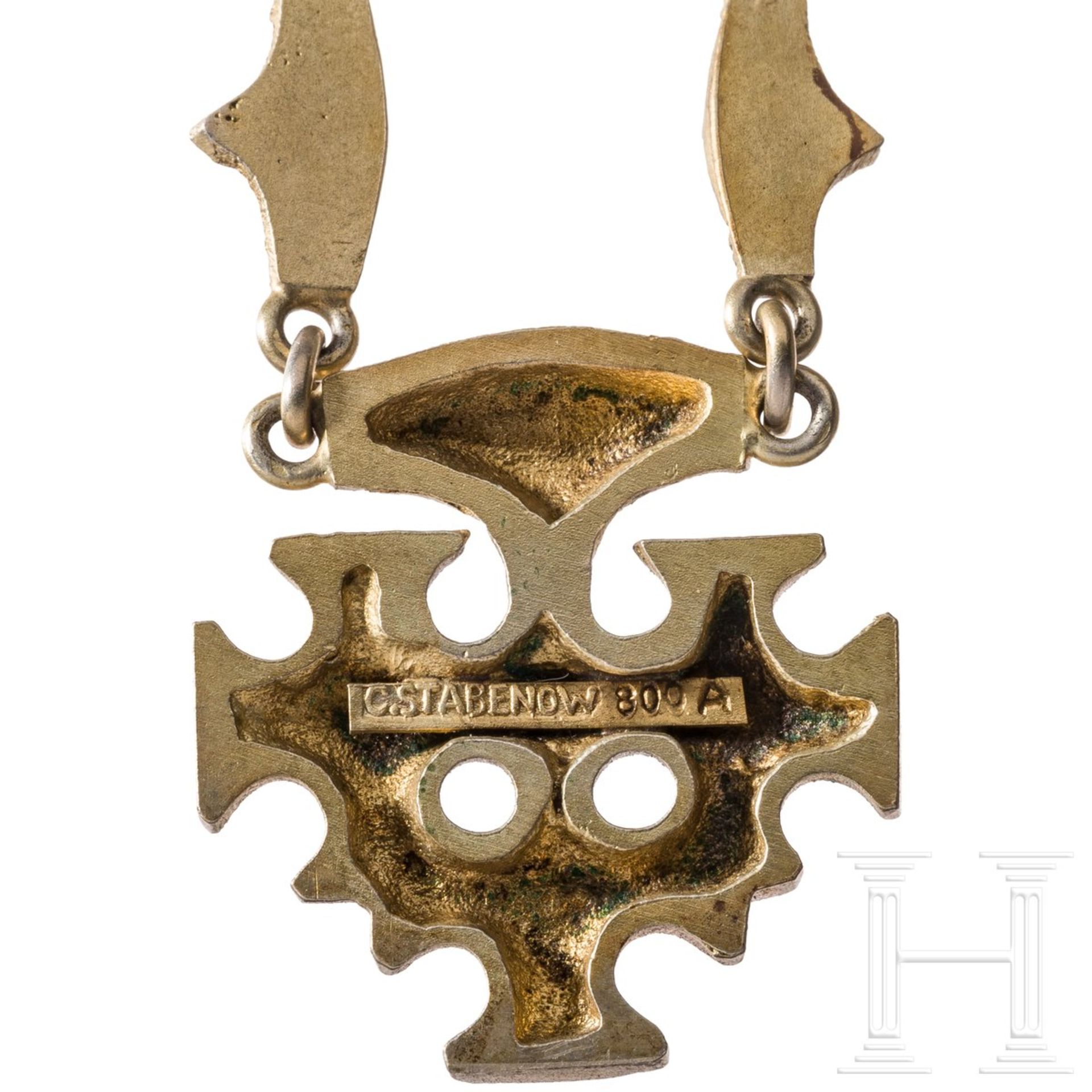 Halskette und Brosche nach dem Hiddenseer Goldschmuck, C. Stabenow, Stralsund - Bild 2 aus 2