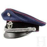 Schirmmütze für Kommandanten/Offiziere der Feuerwehr bzw. Feuerlöschpolizei