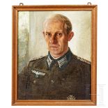Portraitgemälde eines Oberstabsarztes oder eines Majors im Truppensonderdienst