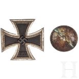 Eisernes Kreuz 1939, 1. Klasse an Schraubscheibe, Steinhauer & Lück-Fertigung