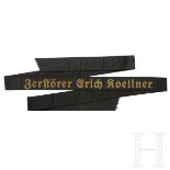 Mützenband der Deutschen Kriegsmarine - "Zerstörer Erich Koellner"