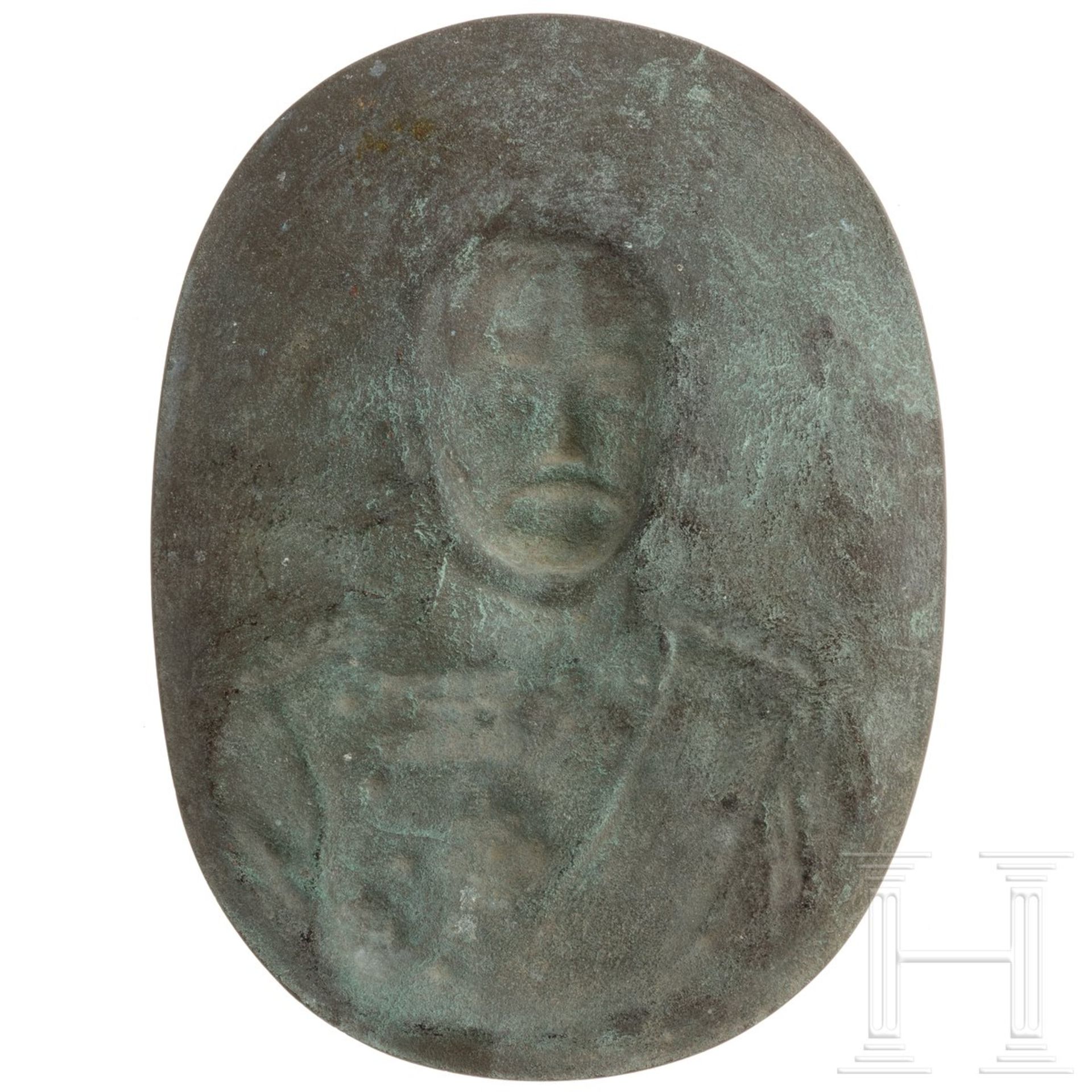 Bronzerelief von General Nogi Maresuke (1849 - 1912) - Bild 2 aus 5