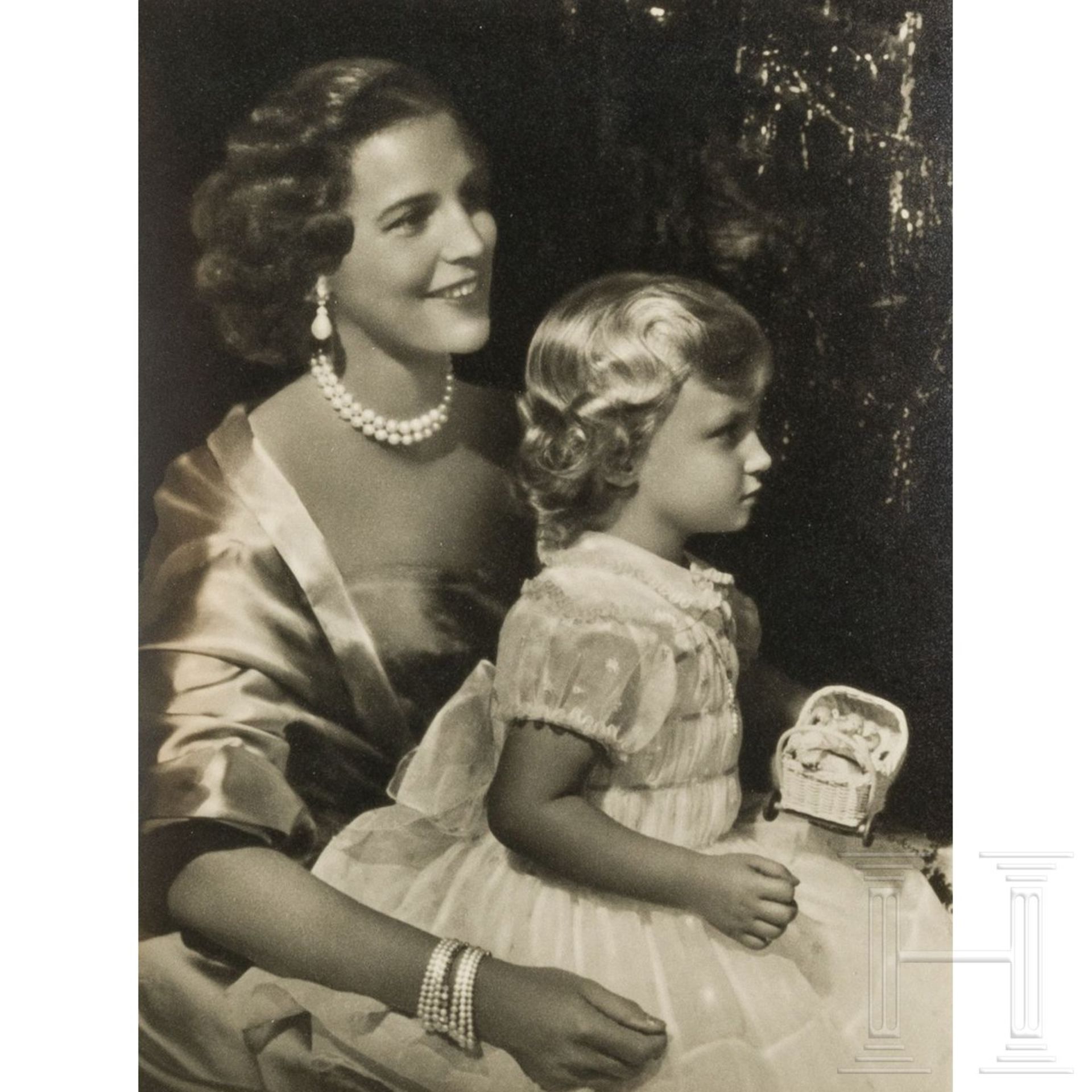 Belgien - Mary Lilian Baels, Prinzessin von Réthy, Autograph von 1954 - Image 3 of 4