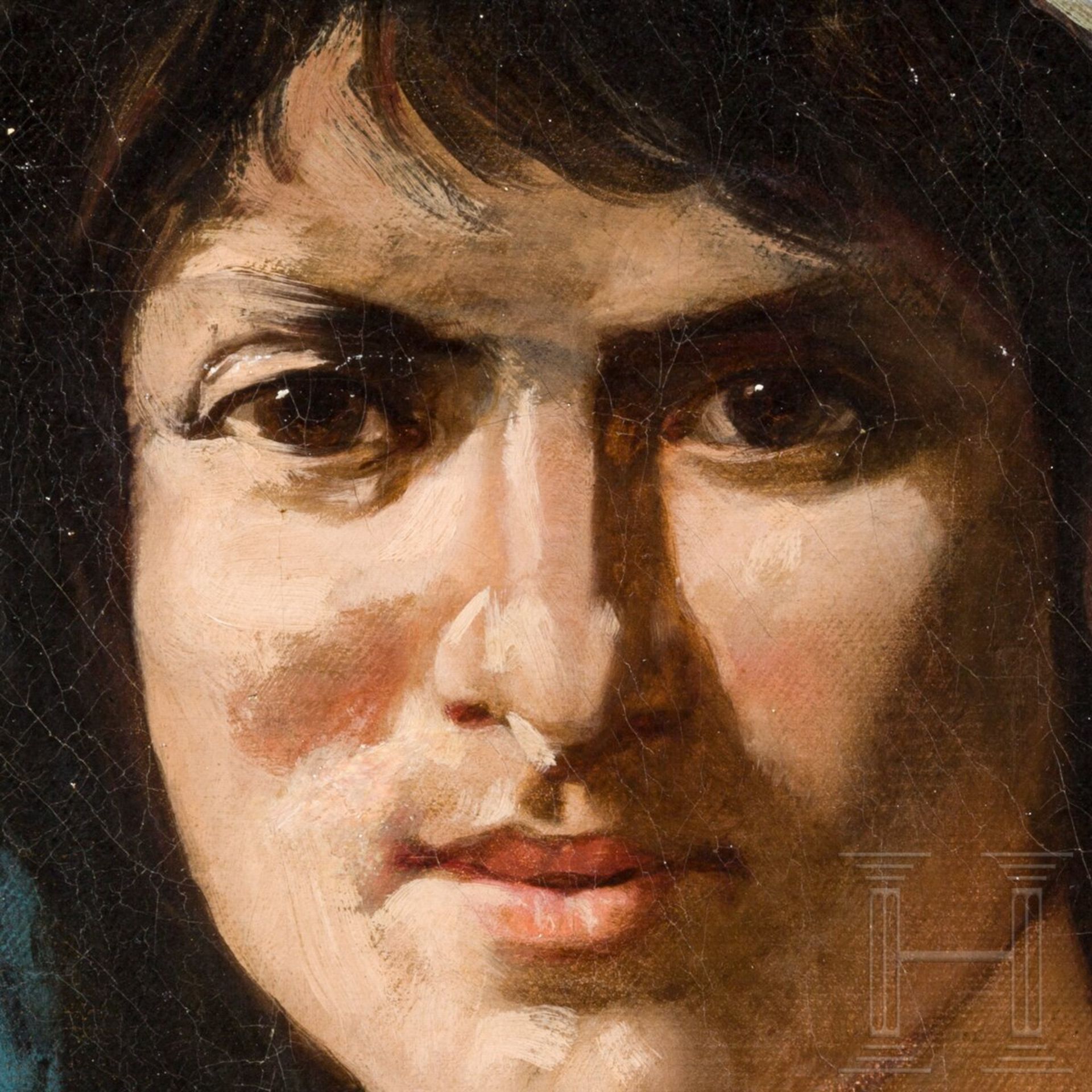 Portrait einer Sizilianerin, Mitte 19. Jhdt. - Bild 3 aus 6