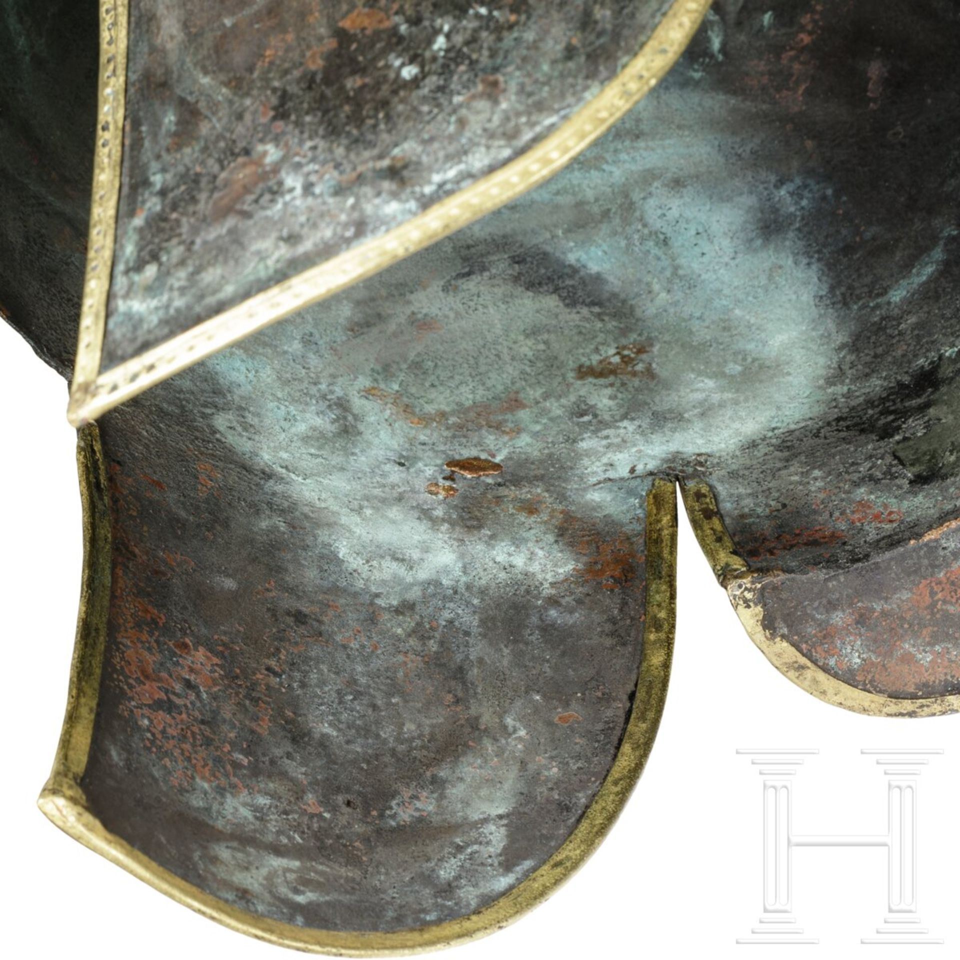 Illyrischer Helm, Typ III A, Griechenland, 6. - 5. Jhdt. v. Chr. - Bild 10 aus 10