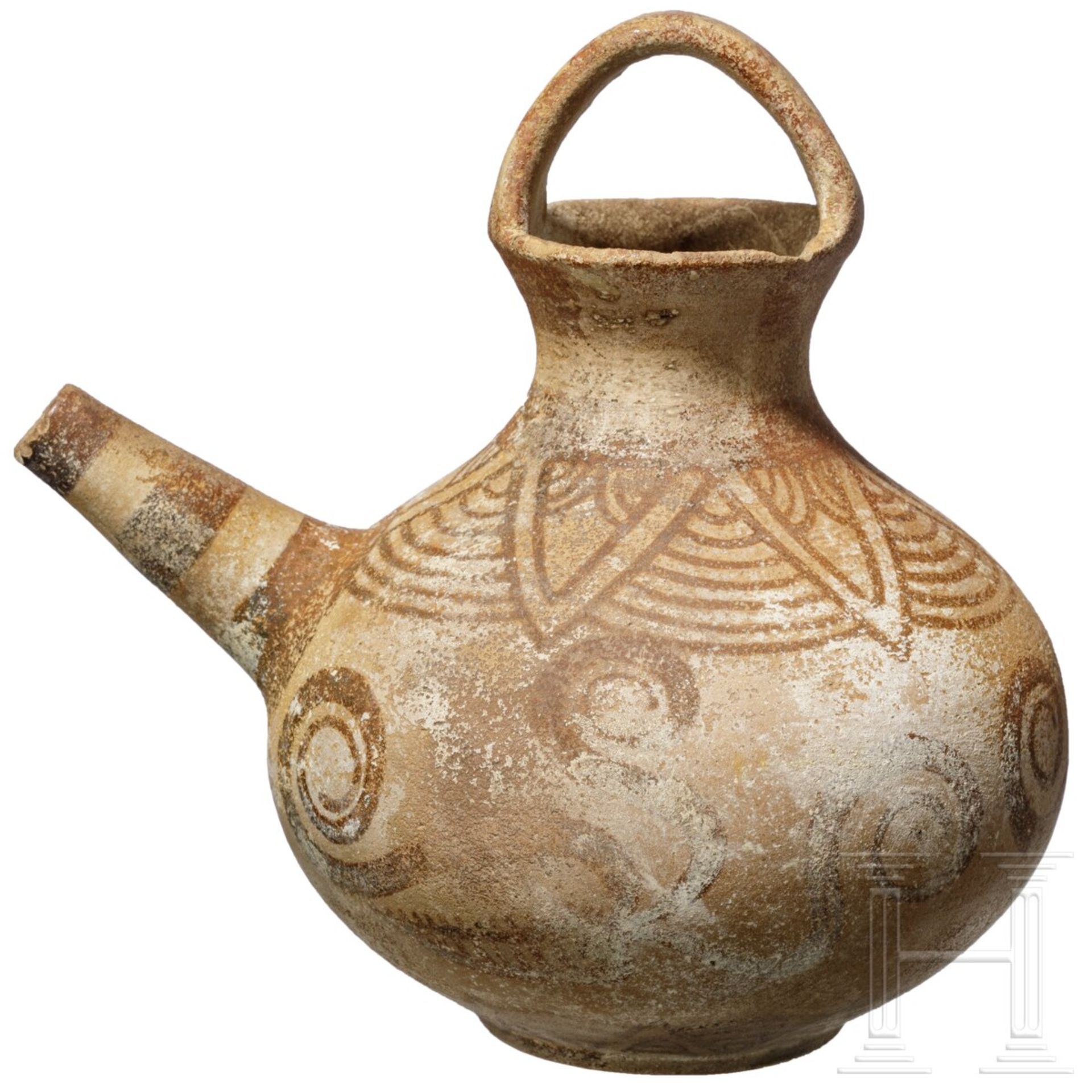 Minoische BŸgelkanne, Griechenland, 13. Jhdt. v. Chr. - Bild 2 aus 5