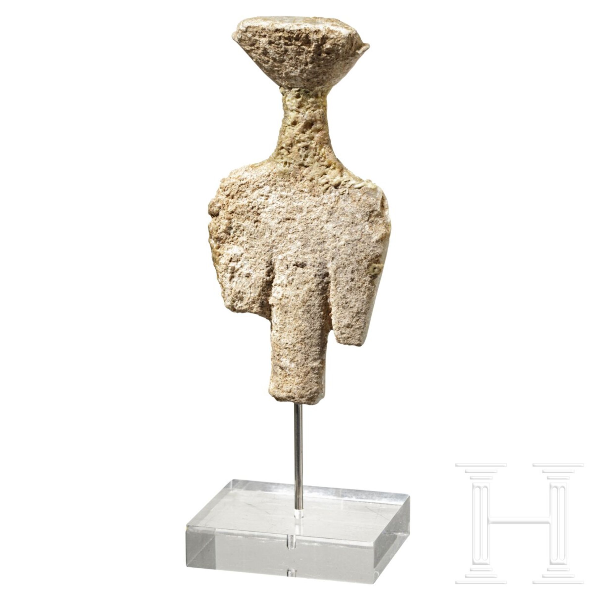Kilija-Idol, Marmor, Anatolien, 3. Jtsd. v. Chr. - Bild 4 aus 5