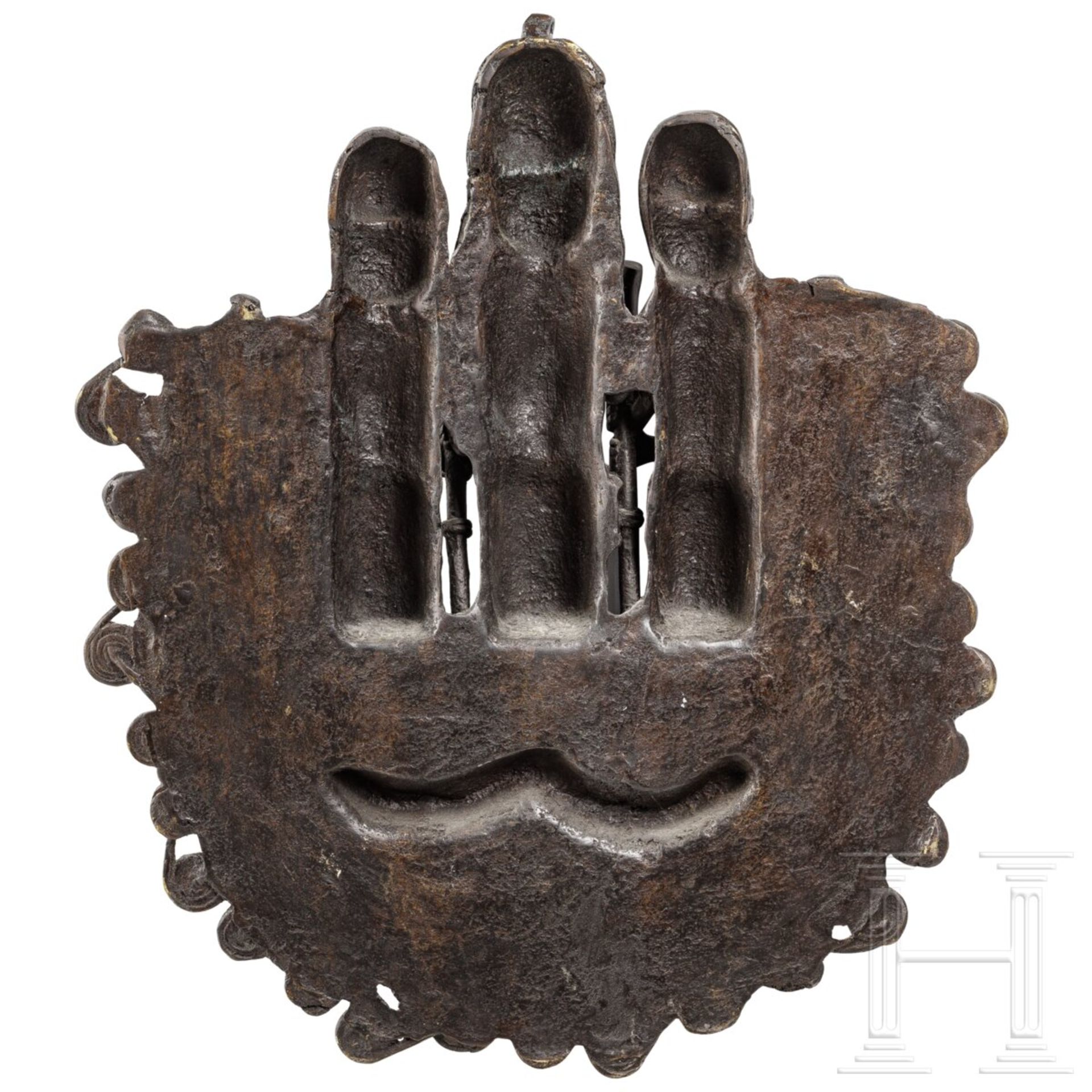 Bronzetafel, Benin - Bild 4 aus 4