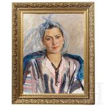 Zinaida Serebrjakowa (1884 - 1967) (Umkreis) - Portrait einer jungen Dame, Russland/Frankreich, 1930