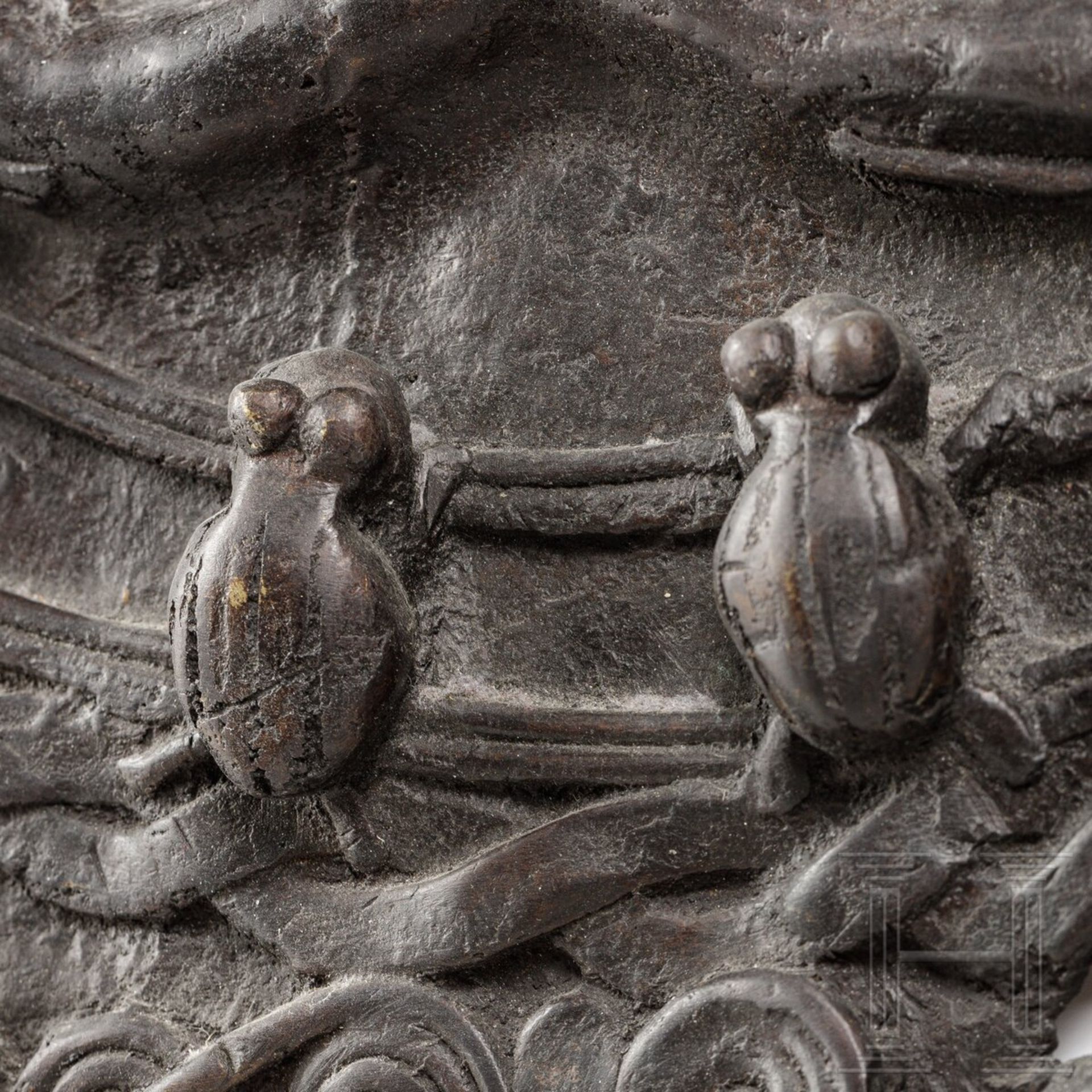 Bronzetafel, Benin - Bild 3 aus 4