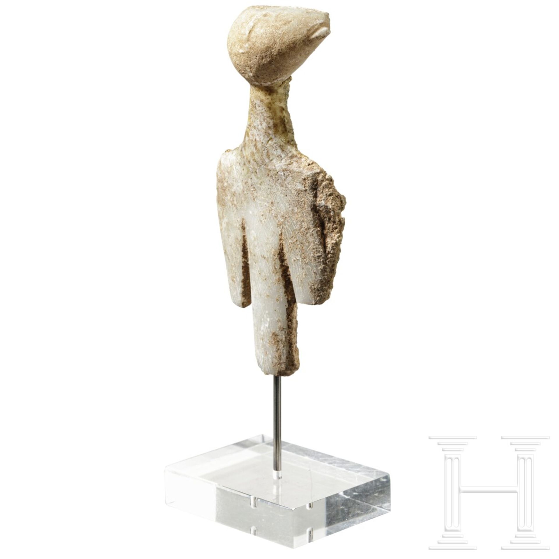 Kilija-Idol, Marmor, Anatolien, 3. Jtsd. v. Chr. - Bild 2 aus 5