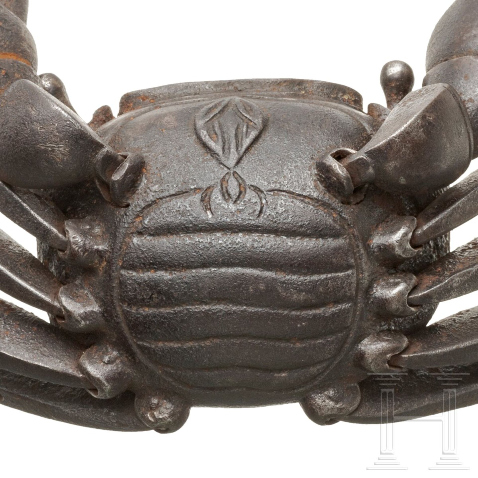 Jizai Okimono in Form einer Krabbe, Japan, Meiji-Periode - Image 8 of 8
