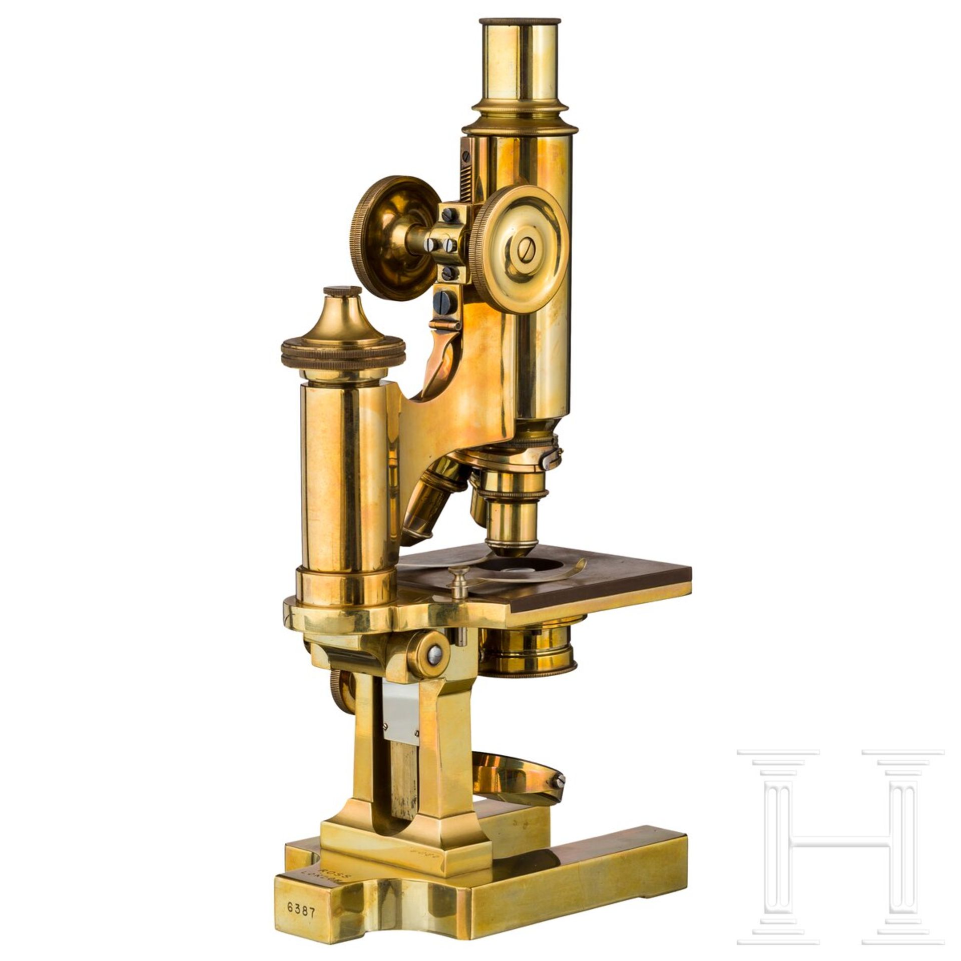 Mikroskop, Ross, London, um 1900 - Image 2 of 3