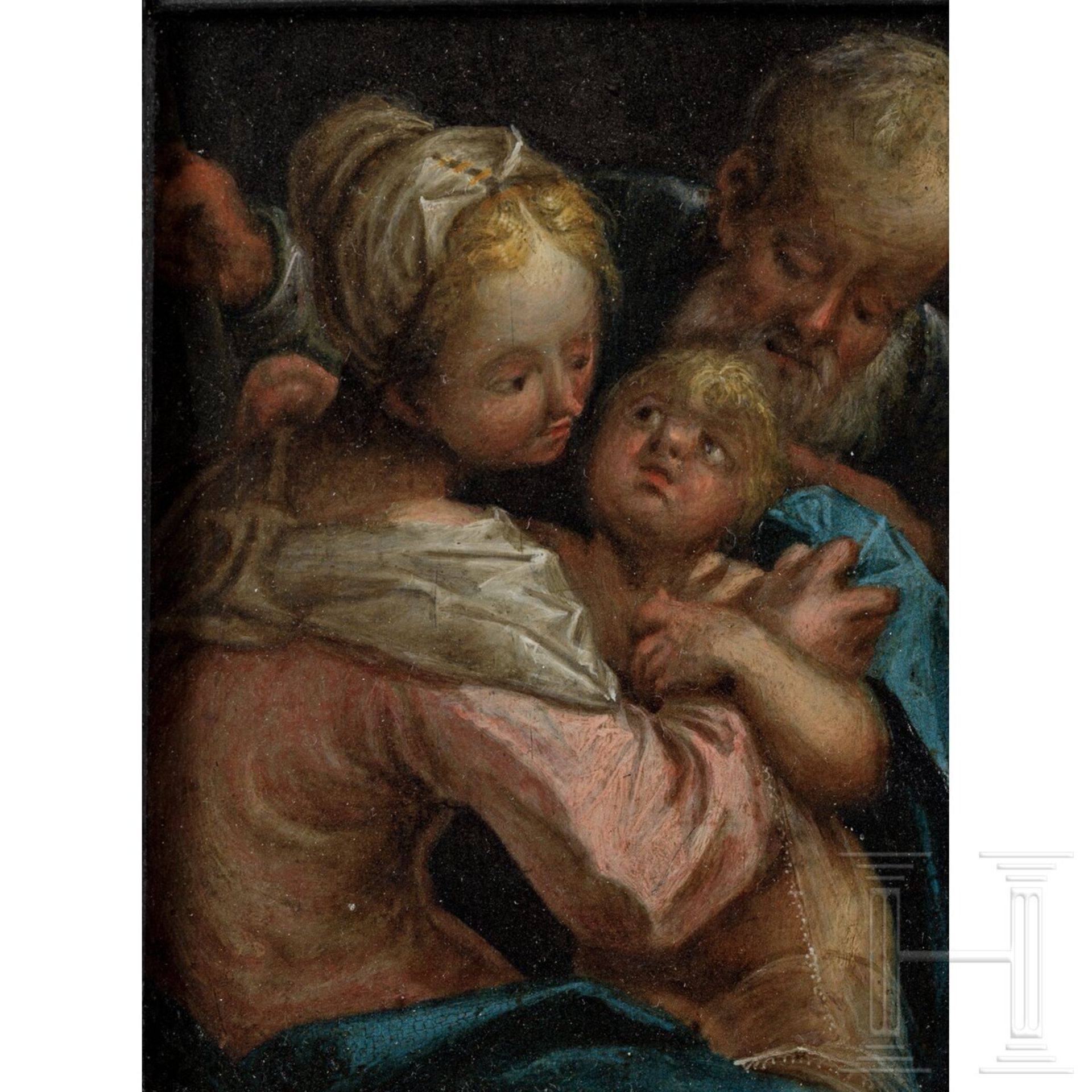 "Heilige Familie", Umkreis BartholomŠus Spranger, um 1600 - Bild 2 aus 3