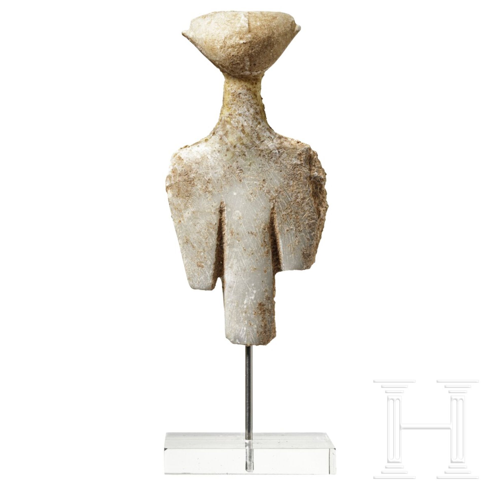 Kilija-Idol, Marmor, Anatolien, 3. Jtsd. v. Chr. - Bild 3 aus 5