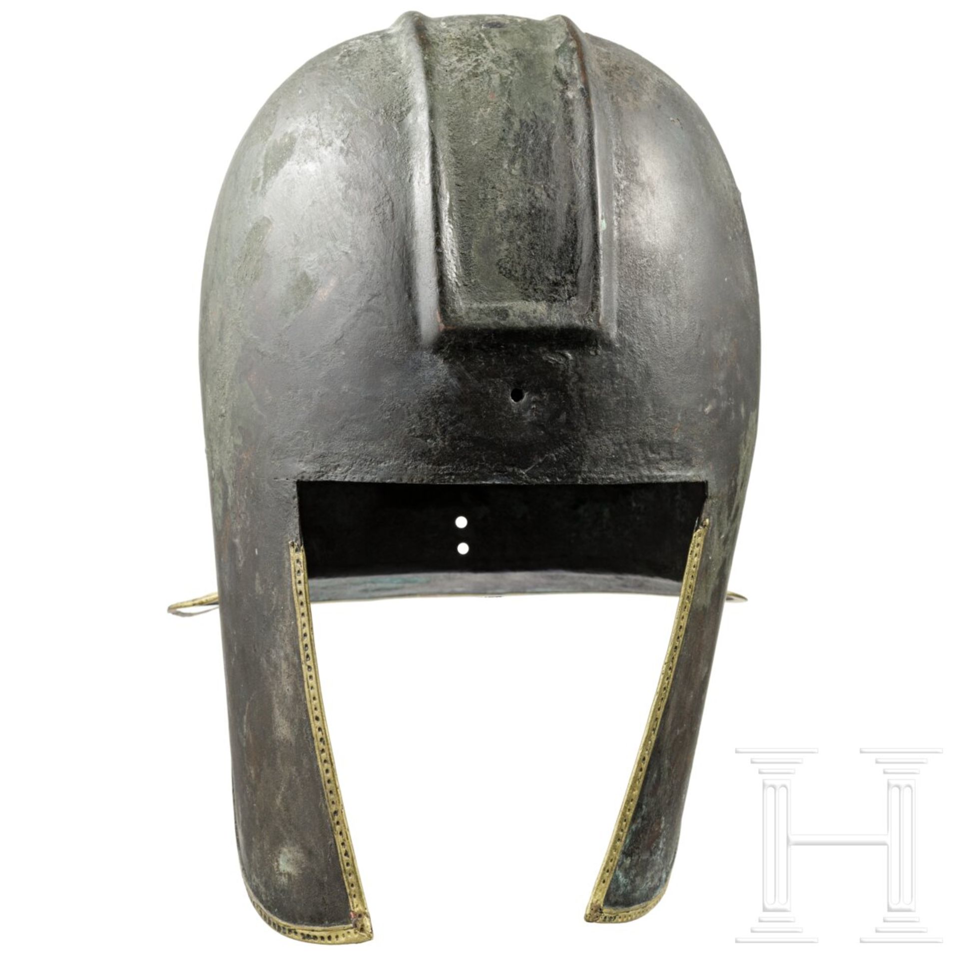 Illyrischer Helm, Typ III A, Griechenland, 6. - 5. Jhdt. v. Chr. - Bild 4 aus 10