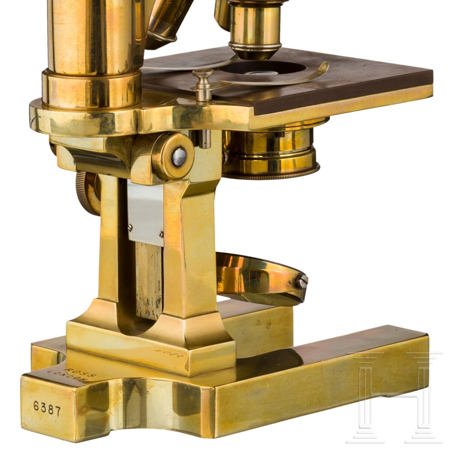 Mikroskop, Ross, London, um 1900 - Image 3 of 3
