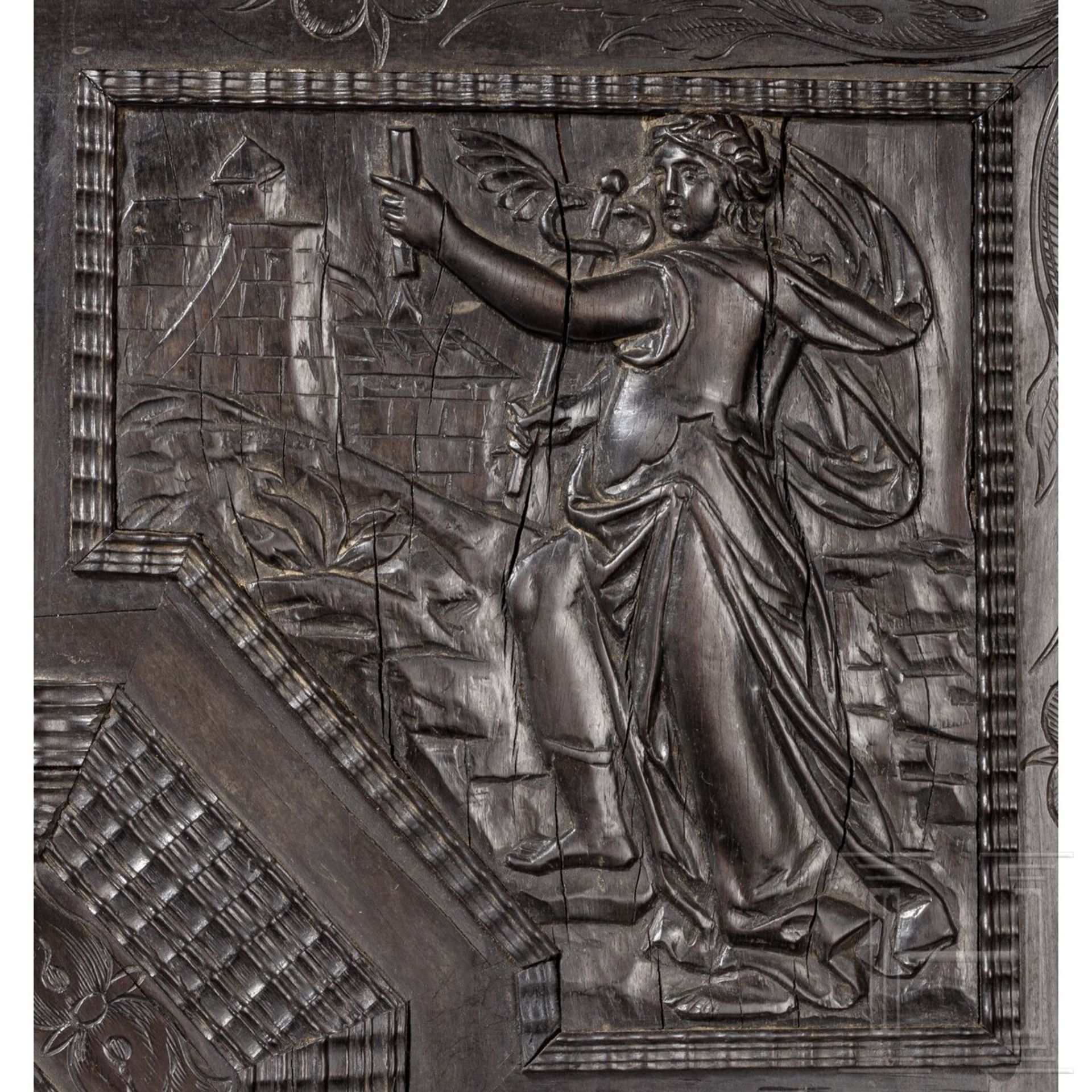 TŸr eines Kabinettschrankes, flŠmisch, um 1640 - Image 5 of 8