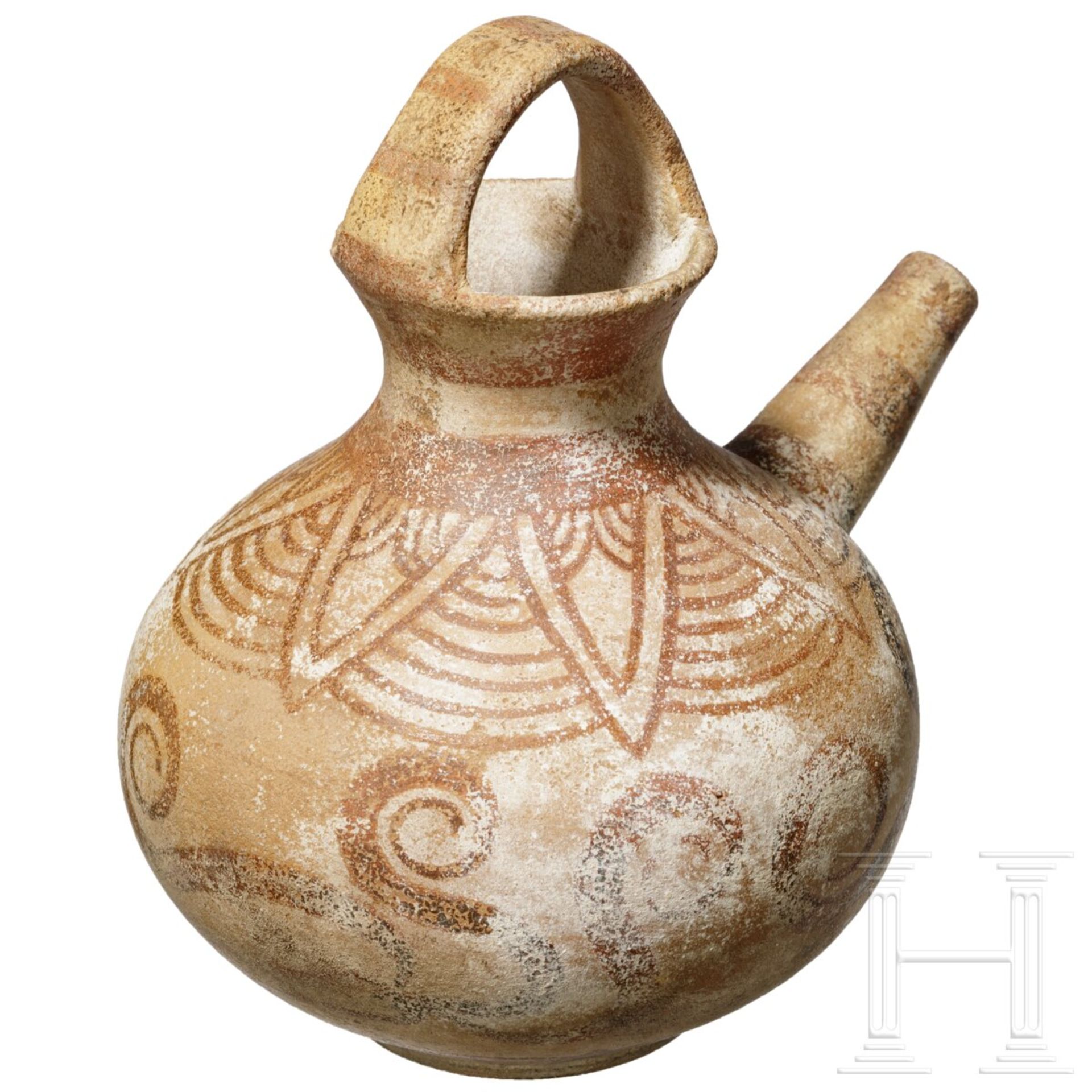 Minoische BŸgelkanne, Griechenland, 13. Jhdt. v. Chr. - Bild 3 aus 5