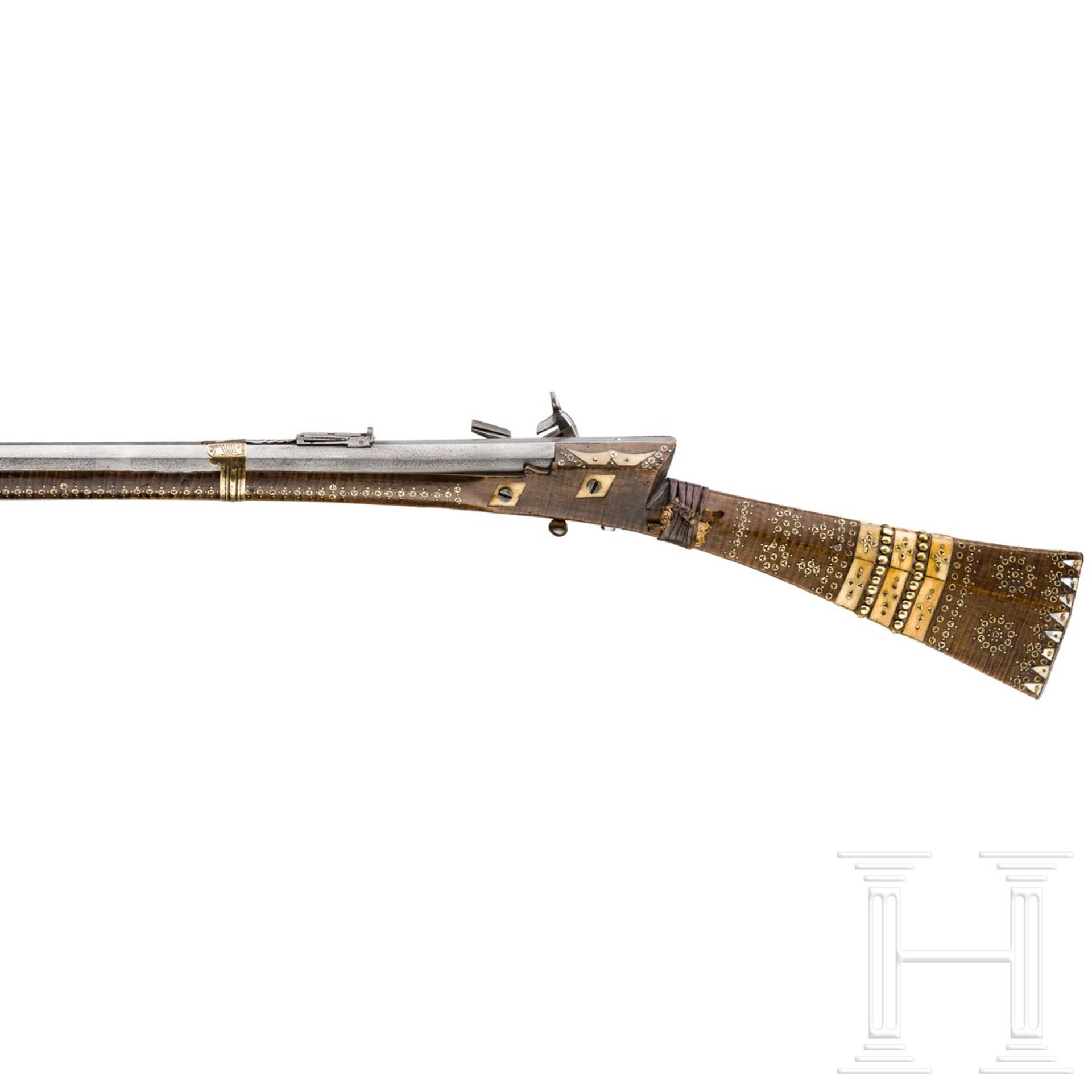 Miqueletbüchse (Tüfek), osmanisch, Ende 18. Jhdt. - Bild 2 aus 4