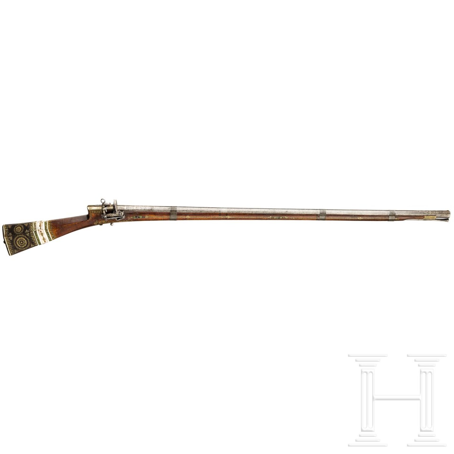 Tüfek, osmanisch, 19. Jhdt. - Image 2 of 4