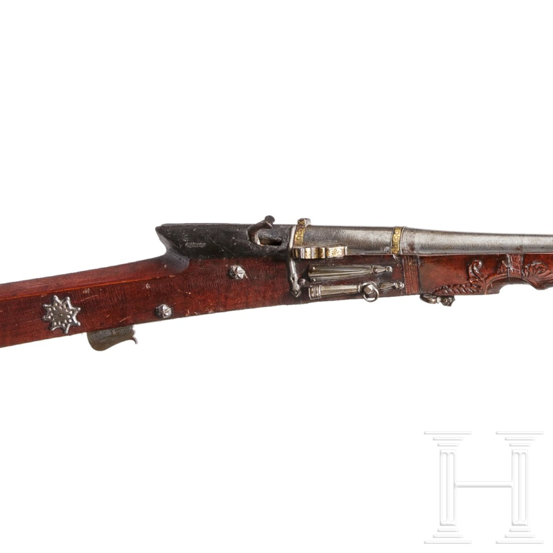 Luntenschlossgewehr, Indien, 18. Jhdt. - Image 4 of 4