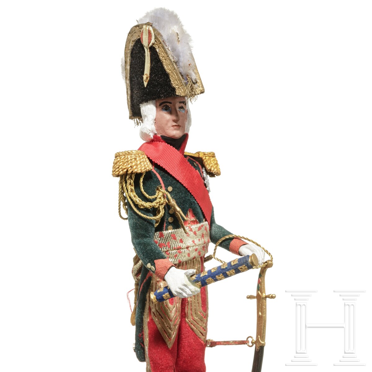 Marschall Bessieres um 1810 - Uniformfigur von Marcel Riffet, 20. Jhdt. - Image 6 of 6