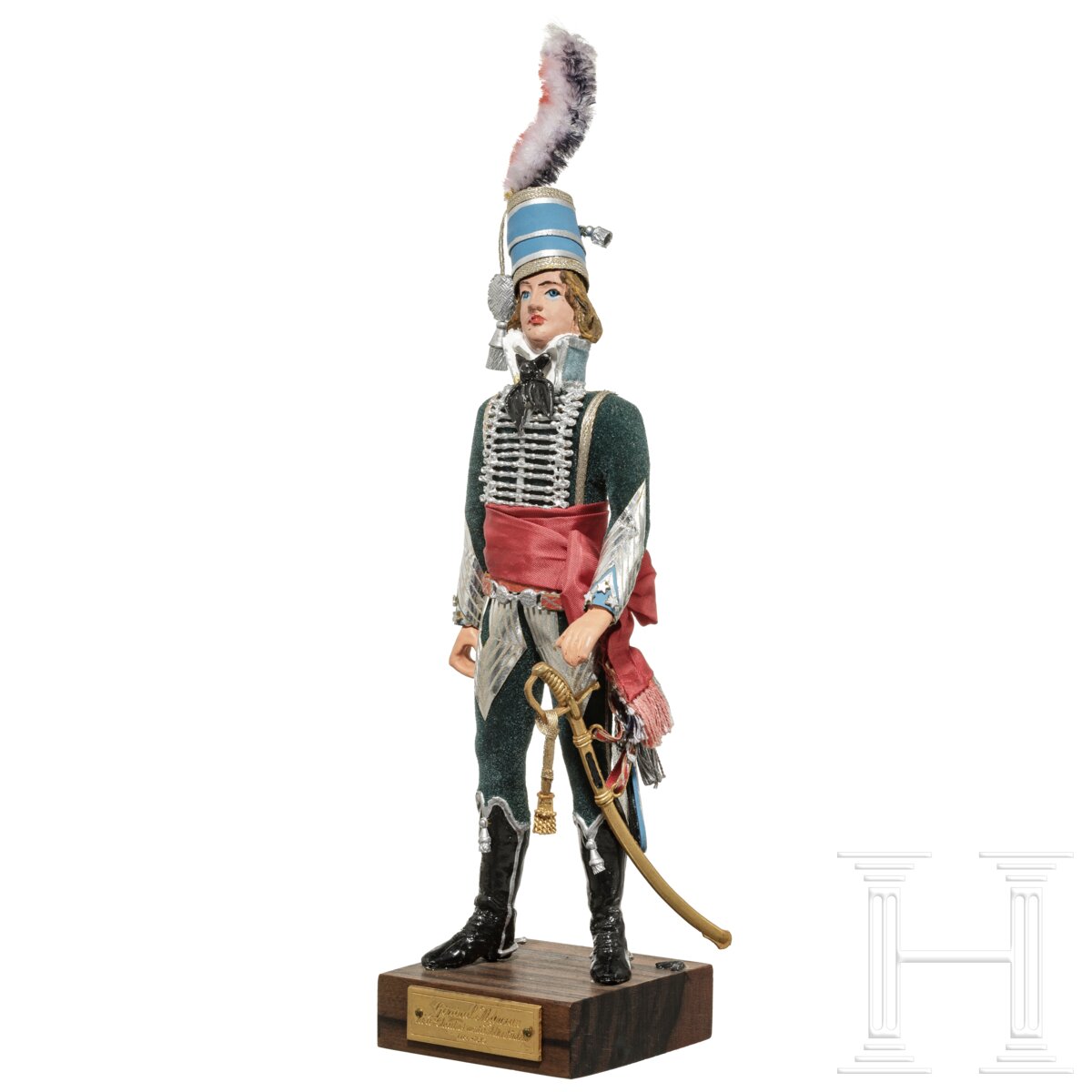 Marschall Marceau um 1810 - Uniformfigur von Marcel Riffet, 20. Jhdt. - Image 3 of 6