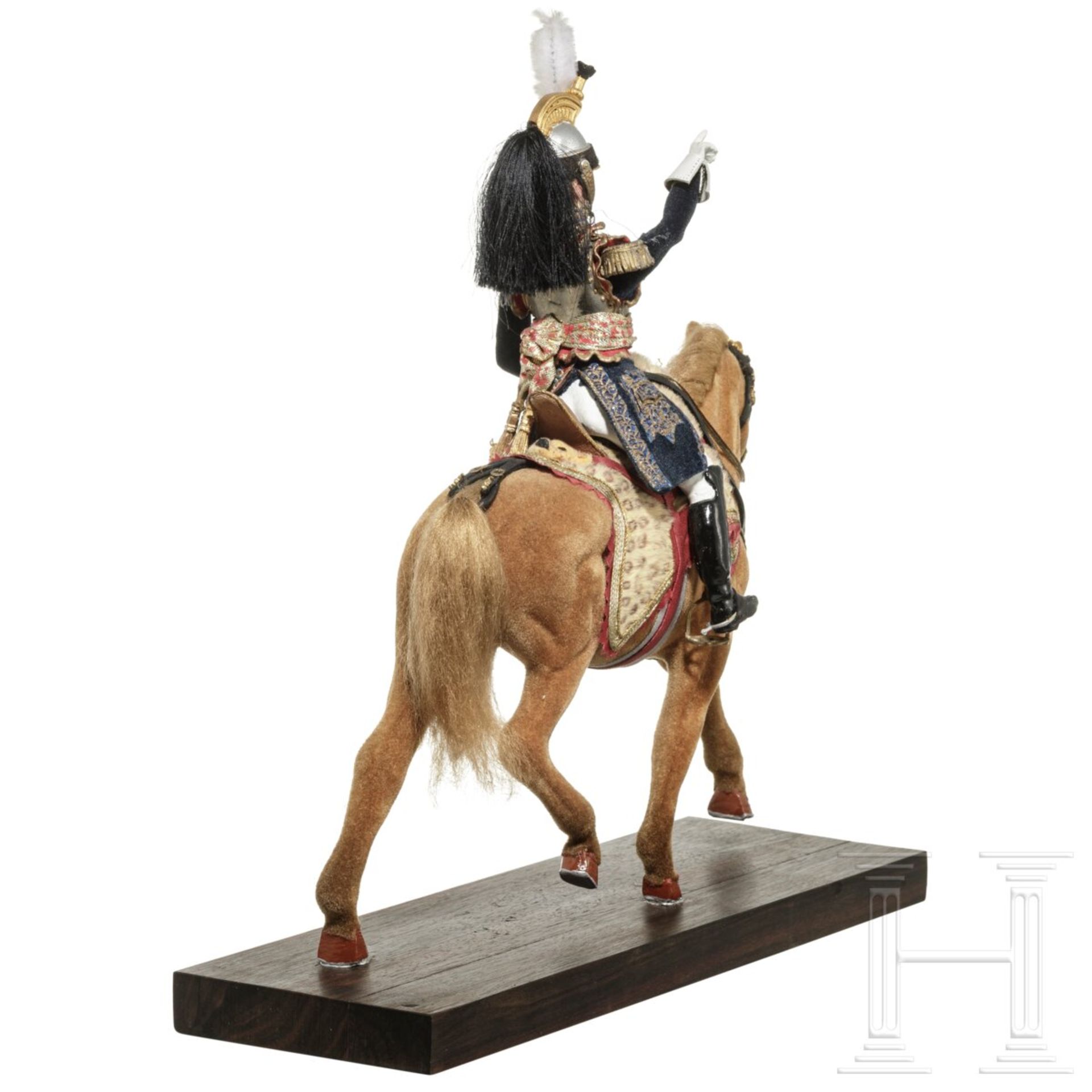 General der Kürassiere um 1810 auf Pferd - Uniformfigur von Marcel Riffet, 20. Jhdt. - Bild 4 aus 6