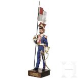 Lancier der Garde um 1807 - Uniformfigur von Marcel Riffet, 20. Jhdt.