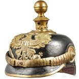 Helm für Offiziere der Artillerie, um 1900