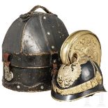 Helm M 1850 für Einjährig-Freiwillige/Offiziere der Dragoner, Ende 19. Jhdt.