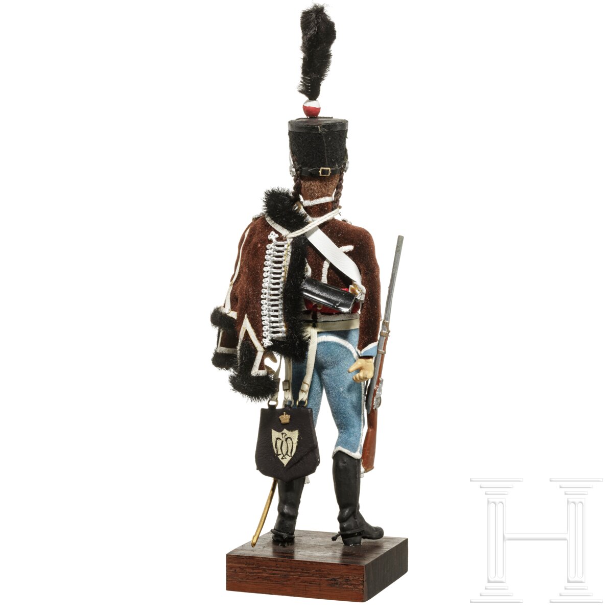 Husar um 1808 - Uniformfigur von Marcel Riffet, 20. Jhdt. - Image 4 of 6