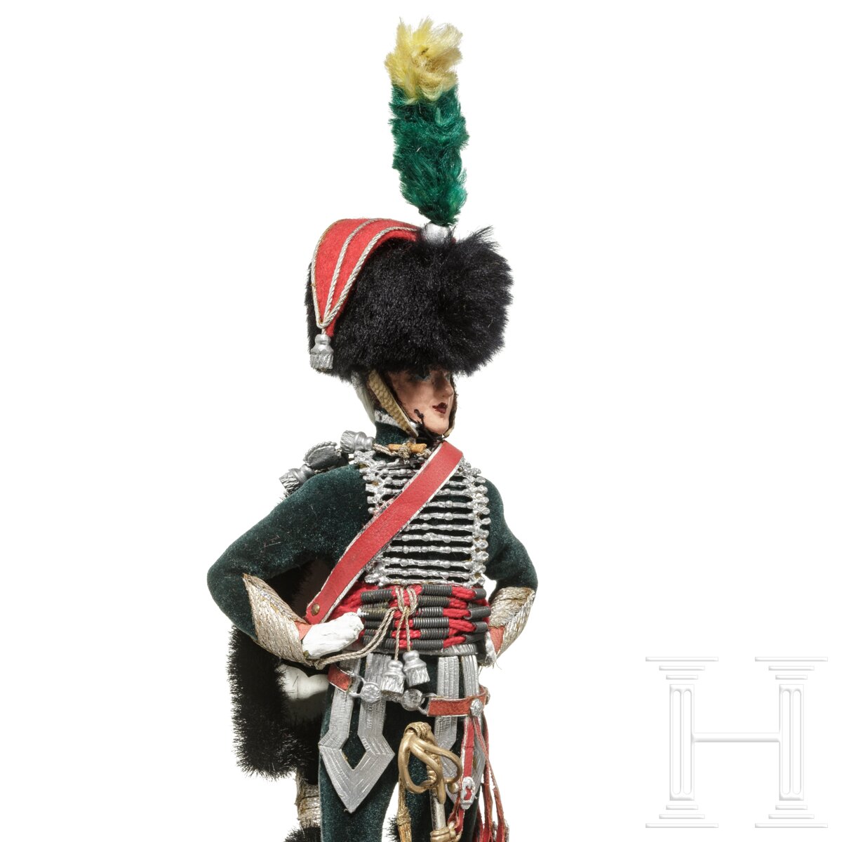 Offizier der Gardes d'honneur um 1810 - Uniformfigur von Marcel Riffet, 20. Jhdt. - Image 6 of 6