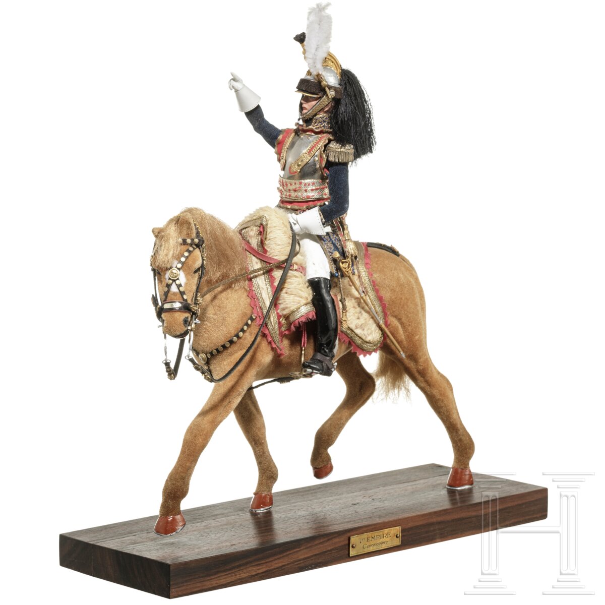 General der Kürassiere um 1810 auf Pferd - Uniformfigur von Marcel Riffet, 20. Jhdt. - Image 2 of 6