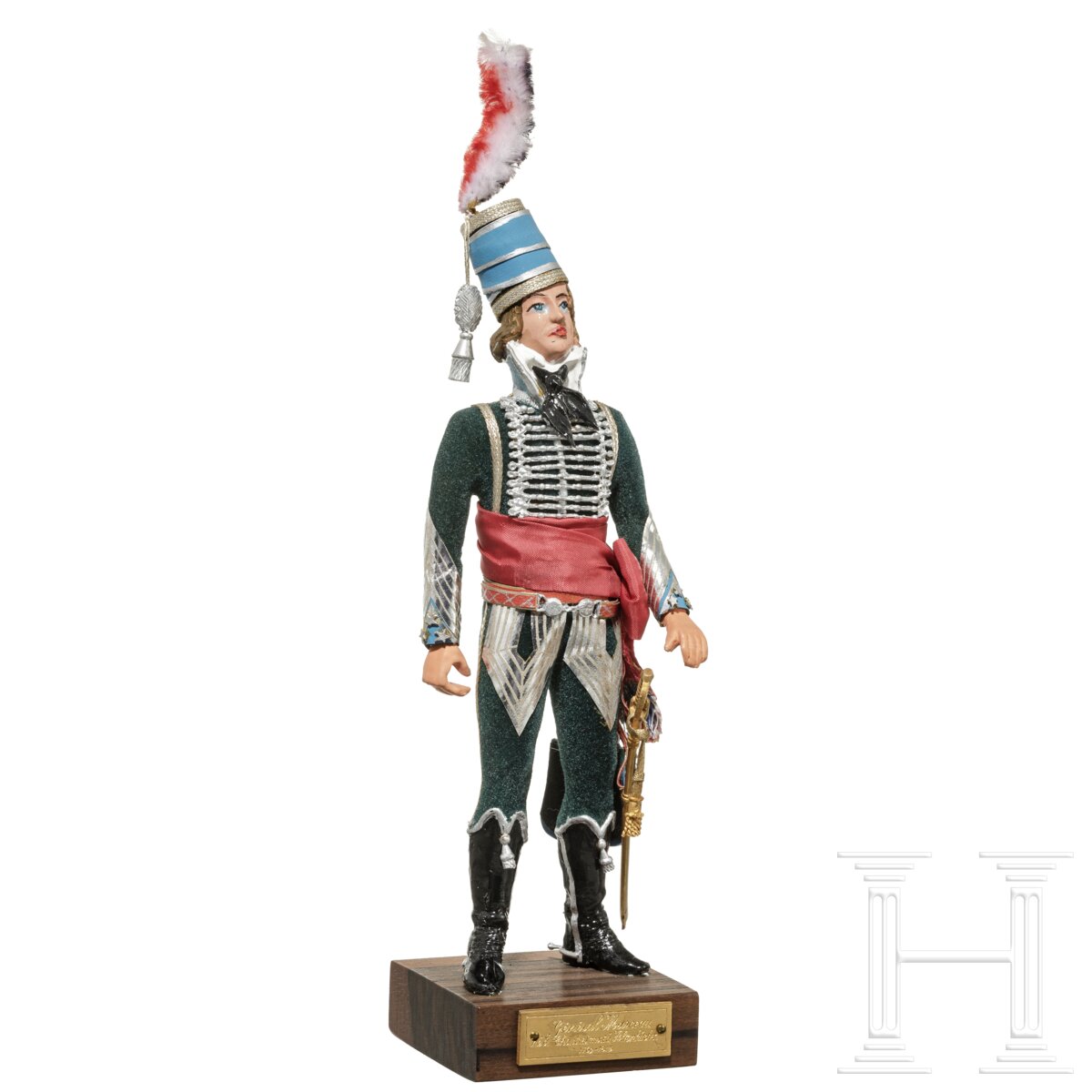 Marschall Marceau um 1810 - Uniformfigur von Marcel Riffet, 20. Jhdt. - Image 2 of 6