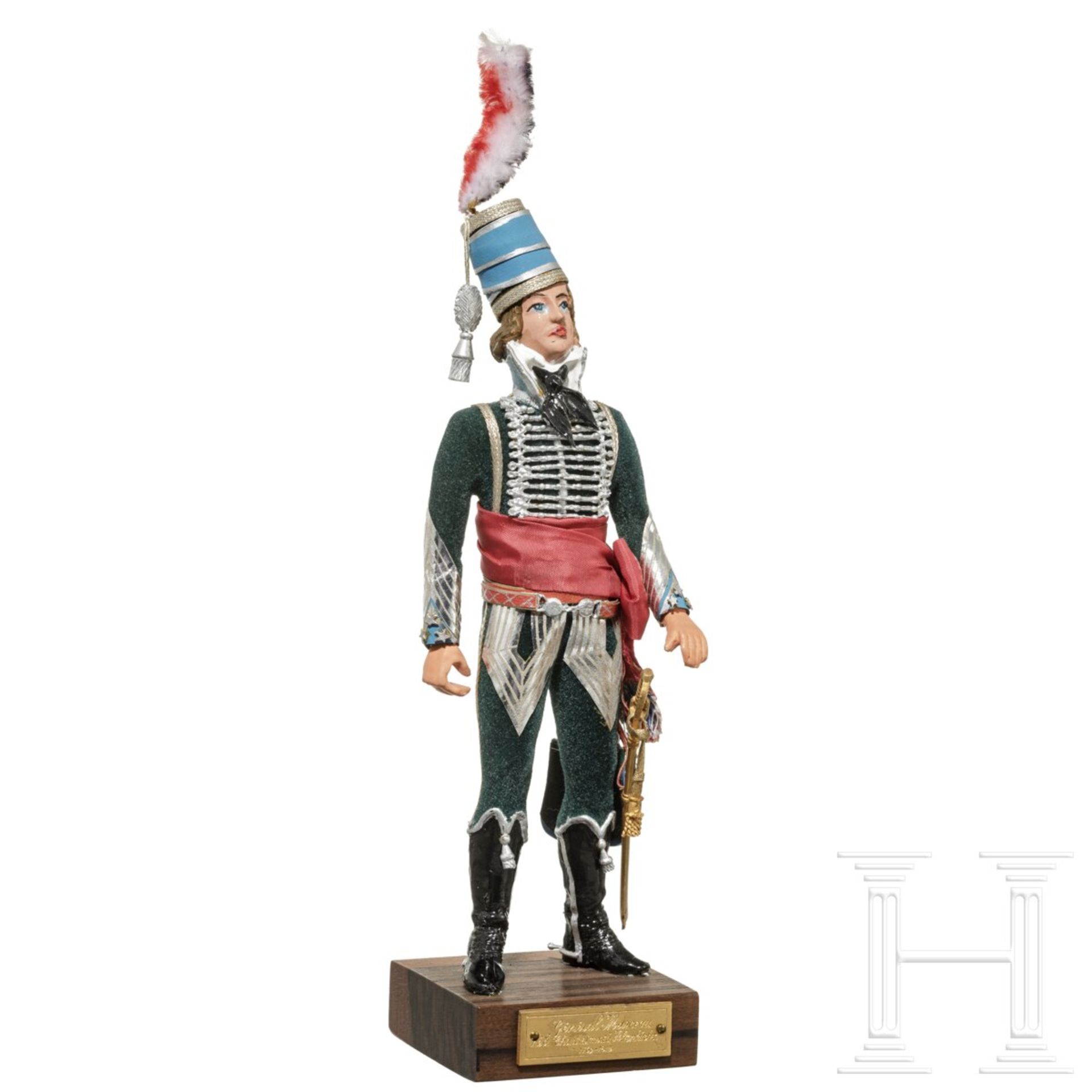 Marschall Marceau um 1810 - Uniformfigur von Marcel Riffet, 20. Jhdt. - Bild 2 aus 6