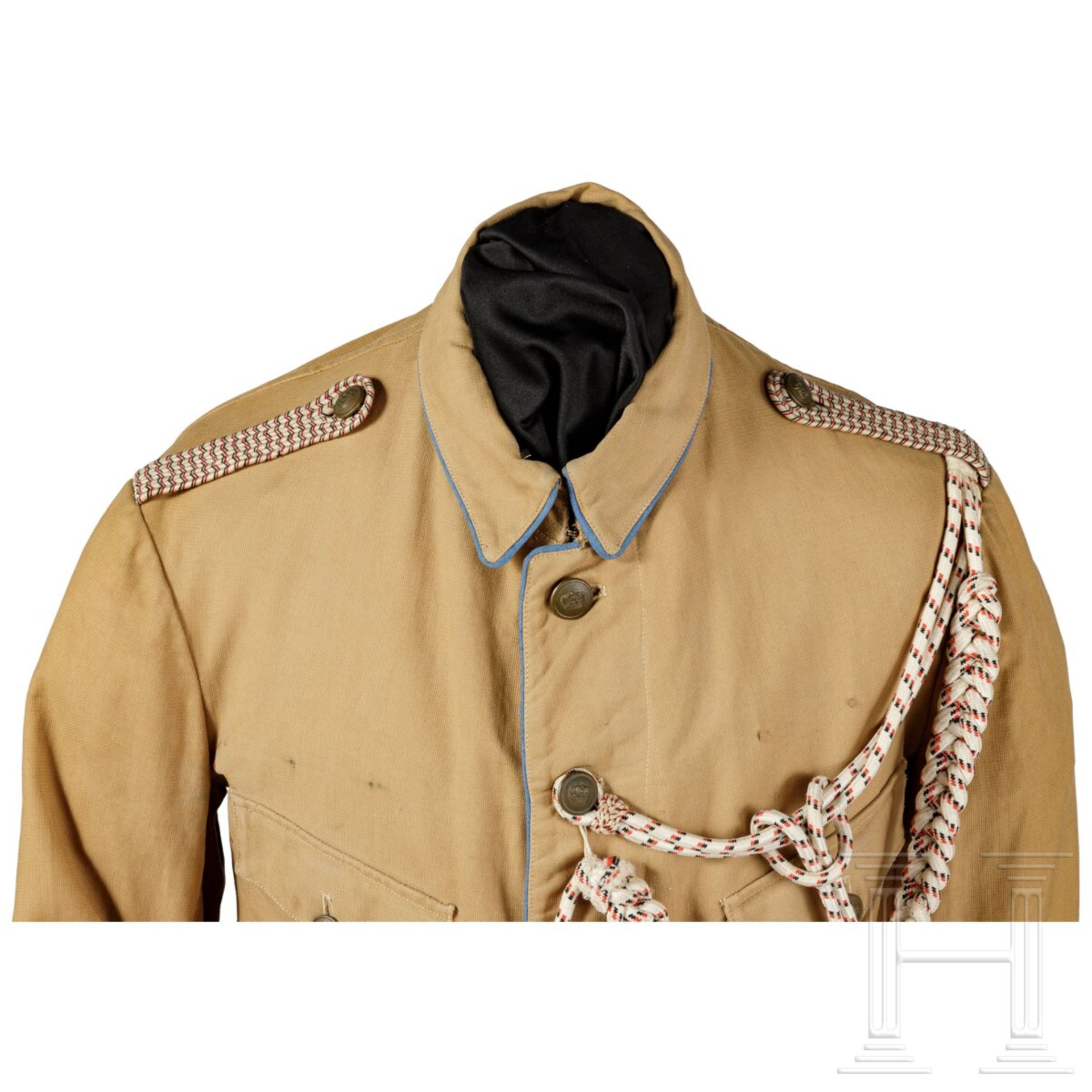 Uniform für Angehörige der Schutztruppe, um 1900 - Bild 2 aus 10