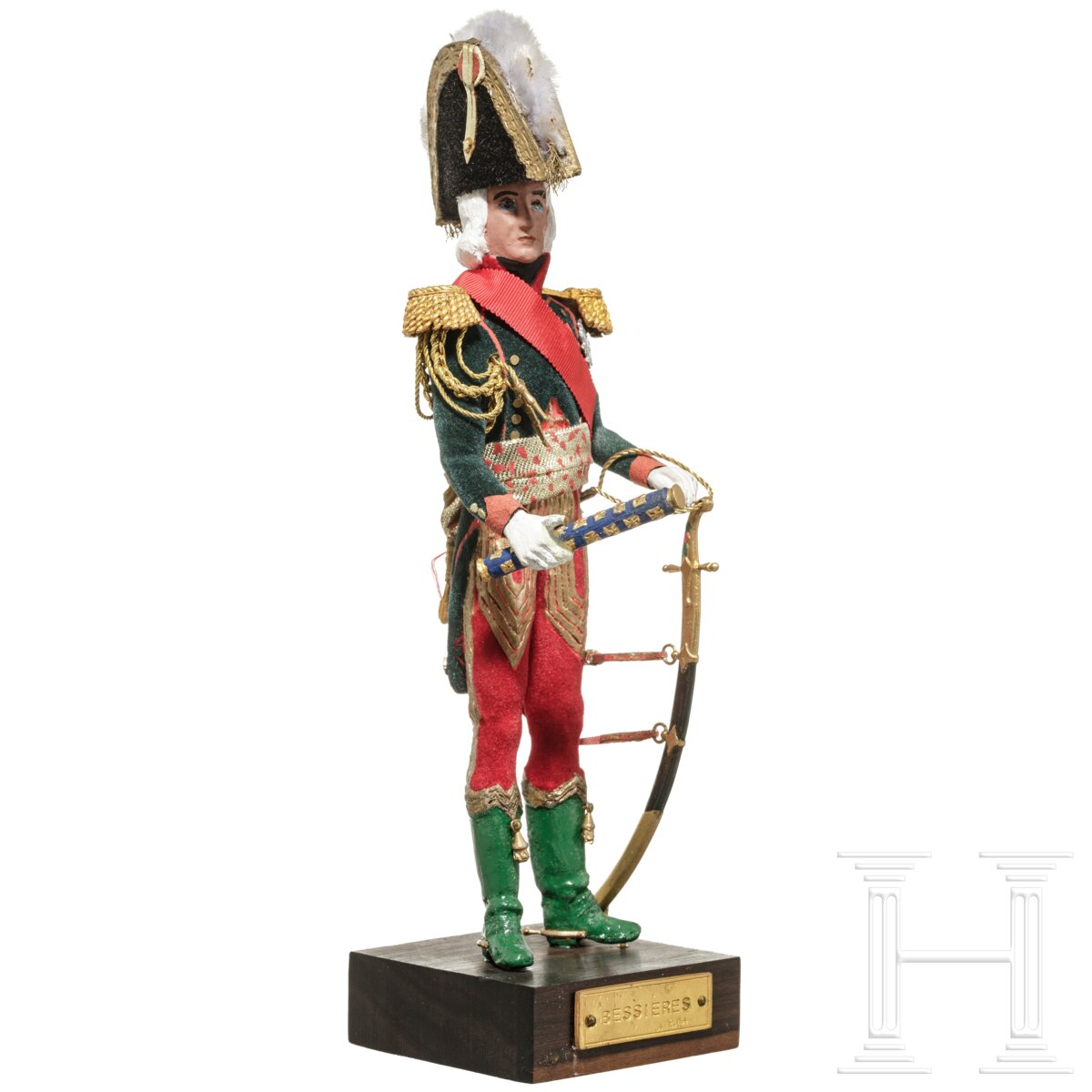 Marschall Bessieres um 1810 - Uniformfigur von Marcel Riffet, 20. Jhdt. - Image 2 of 6