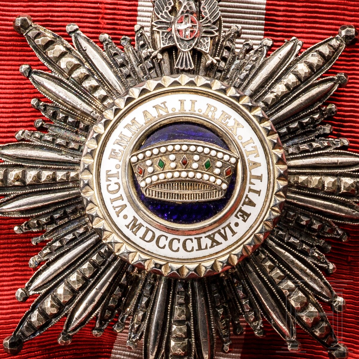 Großkreuzsatz des Ordens der Krone von Italien - Image 4 of 5
