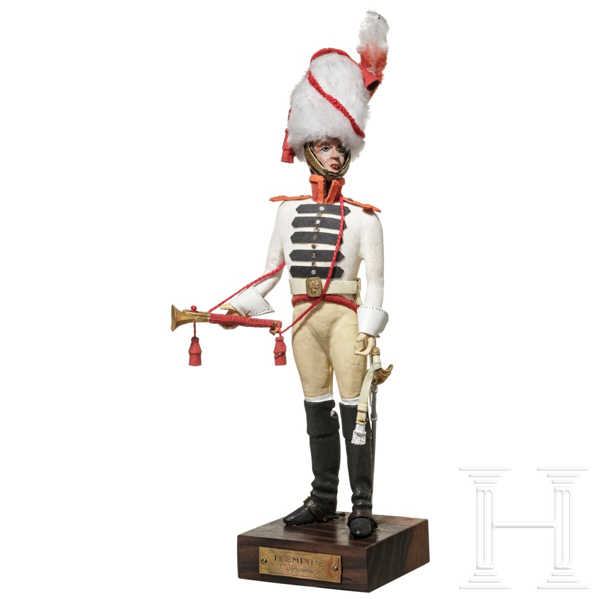 Trompeter der Kürassiere um 1810 - Uniformfigur von Marcel Riffet, 20. Jhdt. - Image 2 of 5